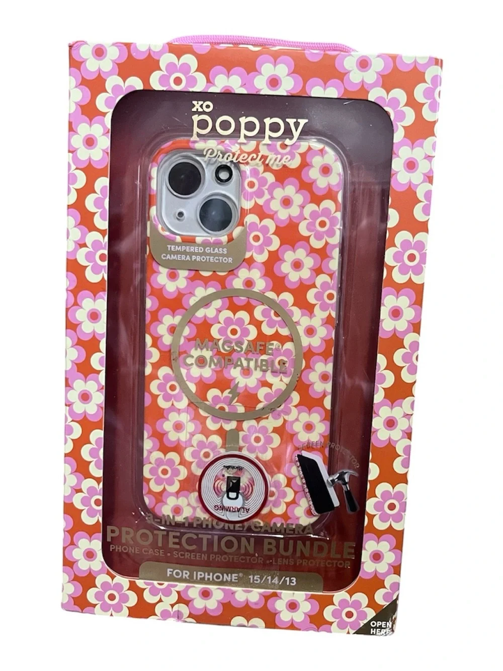 XO Poppy Protect Me 3-in-1 iPhone Protection Bundle – NEW